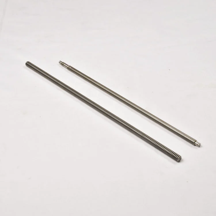 Parafuso de avanço trapezoidal de aço carbono